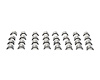 VLM78MMLSBL-050 Machined Steel Valve Locks, GM LS1, Radius Groove, 7-Degree, 8 mm, -.050 in. Height - image 1