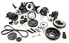 ACD-LS05B-SFI Hyperdrive Front Drive Dress Kit for GM Gen III/IV LS Engines w/SFI Approved Damper [Black] - image 1