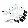 VCA-02-WHT-CM Valve Cover Set White With Coil Mounts - image 1