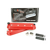 VCA-03-RED-VP Vanity Plate Valve Cover Set Red Without Coil Mounts - image 1