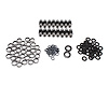 TK002NB Rocker Arm Trunnion Upgrade Kit, GM LS, No Rocker Bolts Included