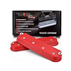 VCA-03-RED Valve Cover Set, GM Gen III/Gen IV LS, w/o Coil Mounts, w/o BTR Logo [Red Powder-Coated] - image 1