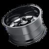 9111-2170BM 9111 Sevenfold Wheel [Size: 20" x 10"] Gloss Black Milled Finish - image 3