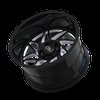 9112-2136BM 9112 Gemini Wheel [Size: 20" x 10"] Gloss Black Milled Finish - image 3