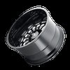 9113-2183BM 9113 Paradox Wheel [Size: 20" x 10"] Gloss Black Milled Finish - image 3