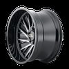 9114-2183BM 9114 Purge Wheel [Size: 20" x 10"] Gloss Black Milled Finish - image 2