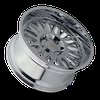 9116-2173C 9116 Vertex Wheel [Size: 20" x 10"] Chrome Finish - image 2