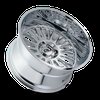 9116-22281C 9116 Vertex Wheel [Size: 22" x 12"] Chrome Finish - image 4