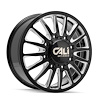 9110D-2879BMF115 9110D Summit Dually Front Wheel [Size: 20" x 8.25"] Gloss Black Milled Finish