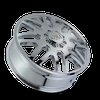 9115D-22877CR232 9115D Invader Dually Rear Wheel [Size: 22" x 8.25"] Chrome Finish - image 2