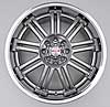 E-Racer 17" x 7" Wheel 4-lug