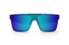 Performance Quatro Sunglasses [Black Frame, Galaxy Blue Lens, Z87+ Rated] - image 3
