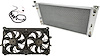 FB288 Aluminum Radiator Kit for 1999-2011 Chevy/GMC Silverado, Sierra, Tahoe, Suburban and Yukon 4.3L, 4.8L, 5.3L, 6.0L Gas V8s