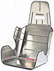 Aluminum Economy Oval Track Seat " Big Boy" - image 3