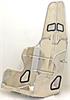 38 Series Aluminum Layback Seat 20"