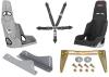 55200 Aluminum 55 Series Pro Street Drag Seat Kit [20 in. Hip Width] - image 1