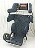 14" Seat Cover Only Blue Cloth - image 1