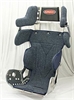 15" Seat Cover Only Blue Cloth - image 1