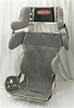 17" Seat Cover Only Grey Cloth - image 1