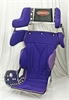 18" Seat Cover Only Purple Cloth - image 1