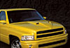 DUAL SCOOP HOOD 94-01 RAM - image 1