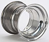 3-Spoke Rear Wheel, 8" x 7" - image 1