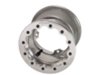 3-Spoke 8 X 8 Beadlock Wheel Polished Ring - image 1