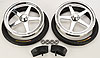 16" Billet Front Wheels Star - image 2