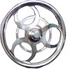 16" Billet Front Wheels Radioactive - image 1