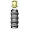 SB101 Boot Kits Strut Bellow for 1967-2020 Suzuki, Ram and More Models - image 1