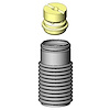 SB110 Boot Kits Strut Bellow for 1995-2020 Suzuki, Volvo and More Models - image 1