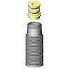 SB113 Boot Kits Strut Bellow for 1975-2020 Suzuki, Subaru and More Models - image 1