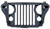Grille Assembly for 1976-1986 Jeep CJ5, CJ6, CJ7, CJ8 [Black] - image 2