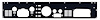 0479-381 Dash Panel with Speaker Grilles and Cut-Out Holes for 1976-1986 Jeep CJ5, CJ7, CJ8 - image 1