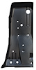 0482-228 Replacement Floor Panels, Jeep Comanche, Right/Passenger Side, 1986-1992, Steel, EDP Coated