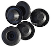 Rubber Floor Plug Set for Select 1955-2001 Jeep Cherokee, CJ, YJ, Wagoneer XJ [1 in.] - image 1