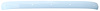 0846-024B Rear Bumper, 47-'53, Painted White