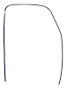 0846-076 Door Windlace Retainer Channel Kit for 1949-1955 Chevy/GMC Trucks [Right/Passenger Side]