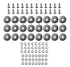 Rear Fender to Bedside Stainless Steel Bolt Kit GM Trucks - image 1