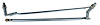 0846-707 1st Series Wiper Linkage for 1954-1955 Chevy/GMC Trucks - image 1