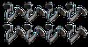 0847-047 Dash Molding With Clips (8), 55-'59 - image 2