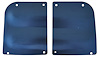 0847-157 Door Hinge Access Cover Plates, 55-'59 - image 1