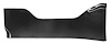 0847-225L Kick Panel Cover Plate, 55-'59, Driver's Side