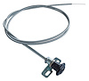 0847-342 Air Vent Cable for 1955-1959 Chevy/GMC Trucks [Black Knob] - image 1