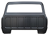 0849-118 Cab Back Panel With Big Back Glass Opening Without Cargo Light, 67-'72 - image 1