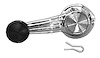 Interior Door Window Crank 1967-1972 GM Pickup Truck [Black Knob] - image 1