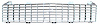 0849-503 Grille Insert, 71-'72 Chevrolet Custom Chrome - image 1