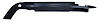 0849-612 Inner Roof Rail/Weatherstrip Channel, 67-'72, RH - image 1