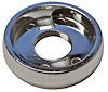0849-708 Dash Knob Bezel for 1967-1972 Chevy & GMC Pickup Trucks/SUV [Chrome] - image 1