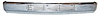 0852-066C Front Bumper, 88-'98 Custom, Chrome - image 1